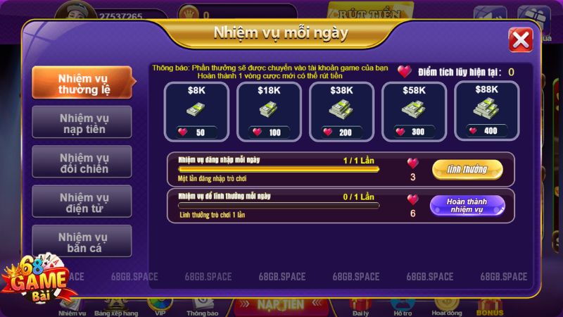 Cách săn hũ giờ vàng tại 68 Game Bài để tăng tỷ lệ nổ 1 Đăng ký 68 game bài